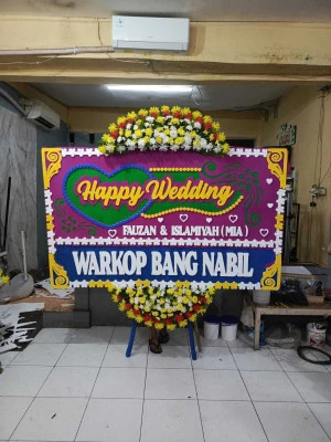 Papan Bunga di Marga Ayu Margasari