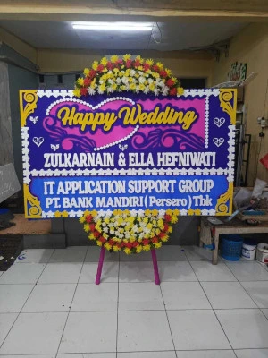 Papan Bunga di Marga Ayu Margasari